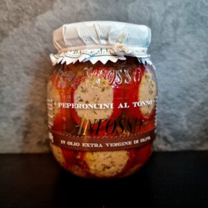 Peperoncini al Tonno in Olio Extra vergine di Oliva 280gr